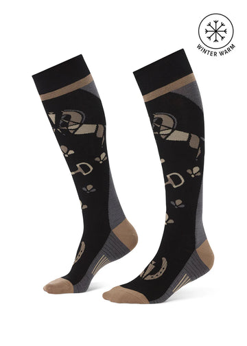 Kerrits Kids Happy Horse Wool Knee-Hi Socks
